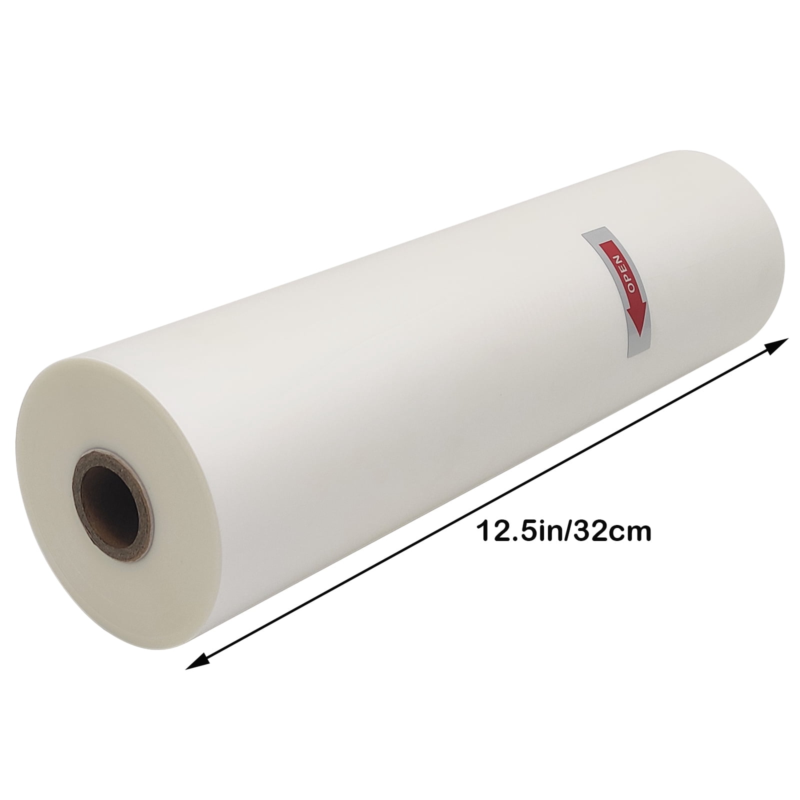 12.5"x656' Bopp Glue-based Soft-touch Laminating Film for Laminating Machine 1 Roll