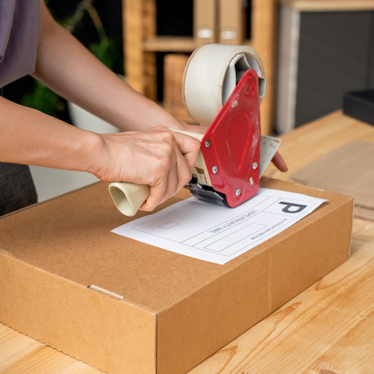 Shield Tape Carton Box Sealing Packing Tape, 2 Mil, 24 Rolls, 72mm x 100m