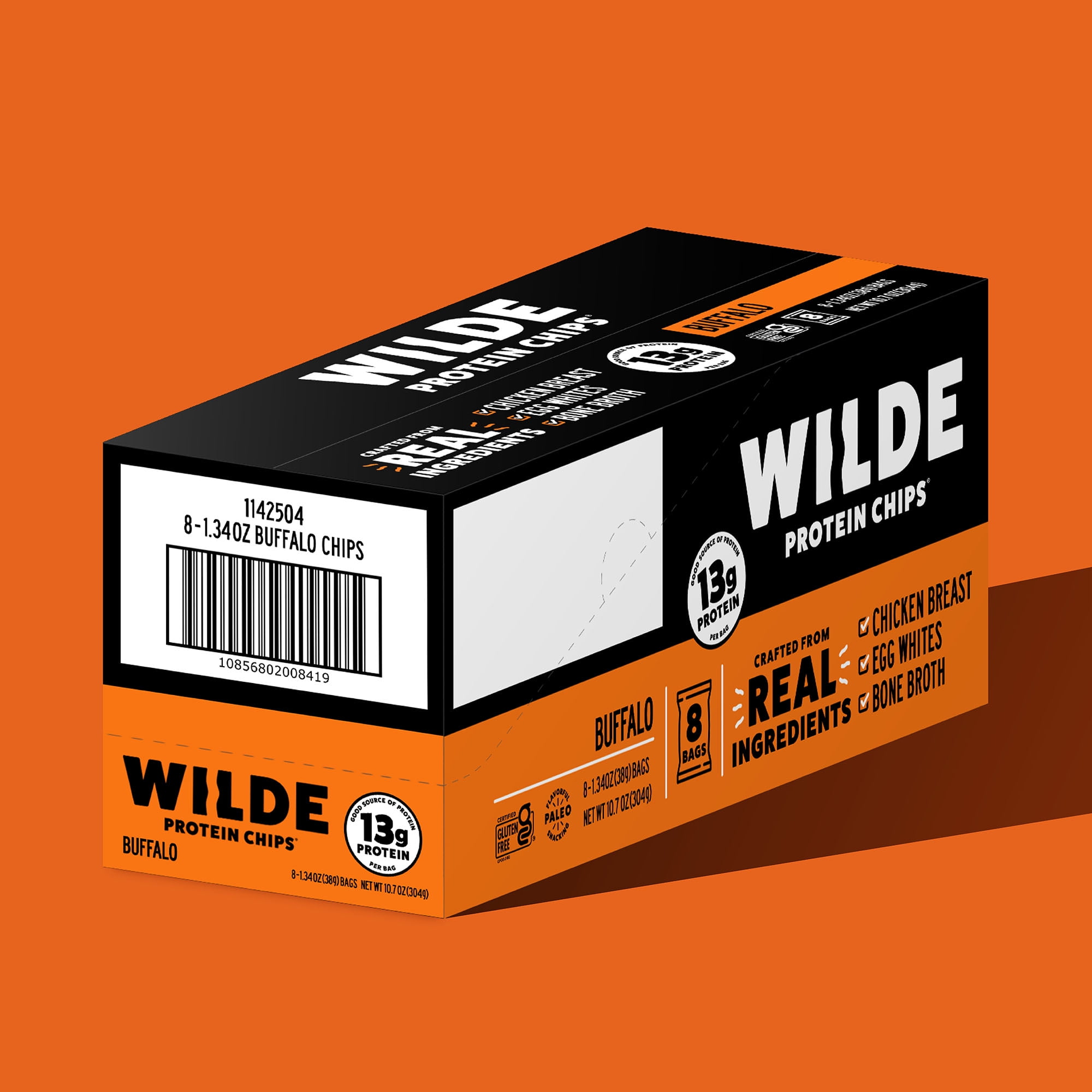 WILDE Protein Chips Buffalo 1.34oz (8-1.34oz)