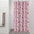 thumbnail image 2 of Pioneer Flower Floral Print Pattern Shower Curtain 36"x72" ,Bathroom Decorative Shower Curtains Set with 12 Hooks,Modern Waterproof Washable Shower Curtain, 2 of 6