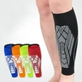 thumbnail image 3 of Beisidaer 1Pc Anti-Collision Football Shin Guards Sports Leg Calf Sleeves Leggings Soccer, 3 of 7