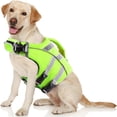 thumbnail image 6 of Make Sure Your Dog'S Water Activities Are Both Secure And Fashionable: High-Quality Life Vest for Dogs Featuring Reflective Stripes, a Super Sticky Band., 6 of 17