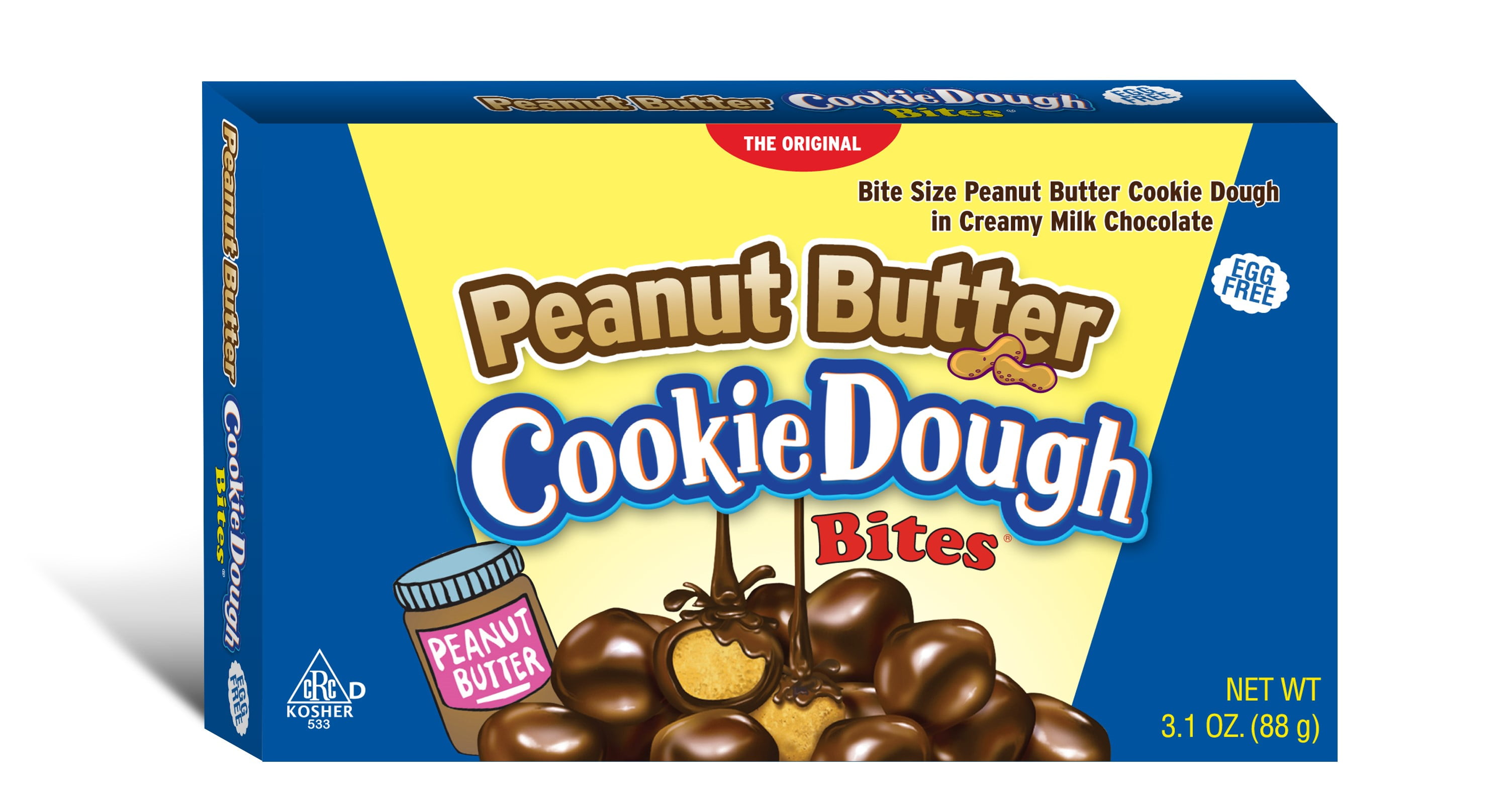 Cookie Dough Bites Peanut Butter 3.1 Oz by Taste of Nature, Inc.