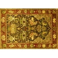 thumbnail image 1 of Ahgly Company Indoor Rectangle Animal Yellow Traditional Area Rugs, 3' x 5', 1 of 4