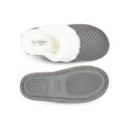 thumbnail image 5 of Jessica Simpson Womens Comfy Faux Fur Slip On Scuff House Slipper -  Memory Foam Anti-Skid Sole, 5 of 9
