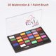 thumbnail image 2 of Juego de pintura de acuarela Juego de 30 colores Juego de pintura facial, 2 of 8