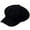 Black, variant on AYYUFE Wide Brim Sunscreen Beret Hat Skin-Touch Retro Octagonal Painter Woolen Hat for Fall Winter