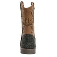 thumbnail image 5 of DADAWEN Kid Western Boots Girls Black Cowboy Boots for 11 Little Kid, 5 of 6
