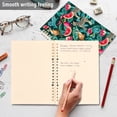 thumbnail image 4 of FORMRS 1-Subject Spiral Notebook 8" x 5" College Ruled 60 Refillable Sheet A5 Hard Cover, Green Tropical Pattern, 4 of 7
