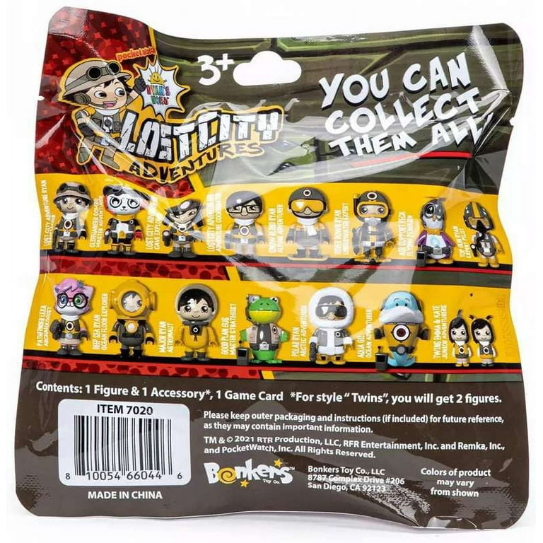 Ryan's World Mystery Lost City Adventures - Mystery Blind Bag