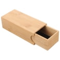 thumbnail image 1 of Glasses Case Bamboo Hard Shell Pulling Travel Sunglasses Organizer Eyeglass Case, 1 of 9