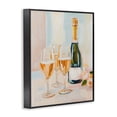 thumbnail image 2 of Stupell Industries Eclectic Champagne Triple Toast Black Framed Giclee Art, 16 x 20, by The Prints Vibe, 2 of 8