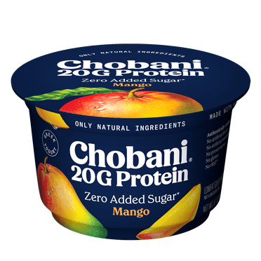 Chobani 20G Protein Low-Fat Greek Yogurt Mango 6.7 oz Cup
