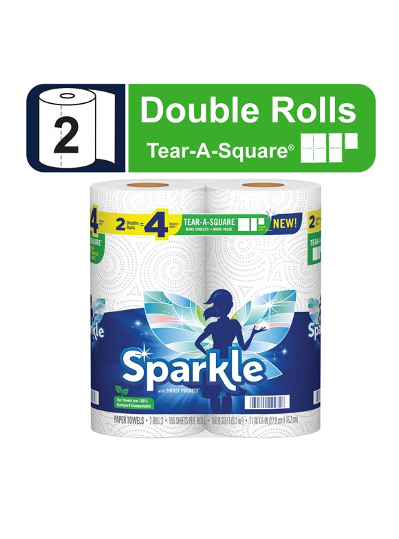 Sparkle Paper Towels in Paper Towels