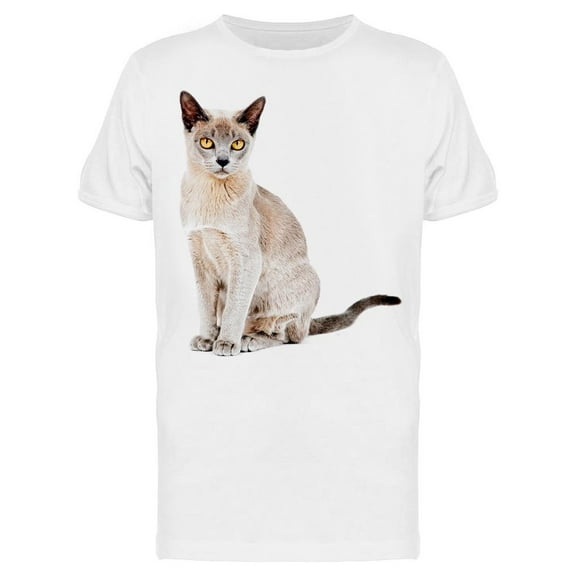 Burmese Cat, T-Shirt Men -Image by Shutterstock, Male XX-Large