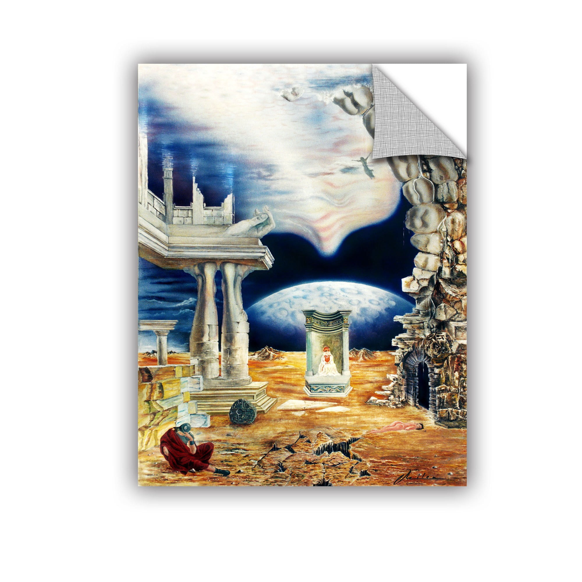ArtAppealz Milen Tod "Into The Aether" Removable Wall Art