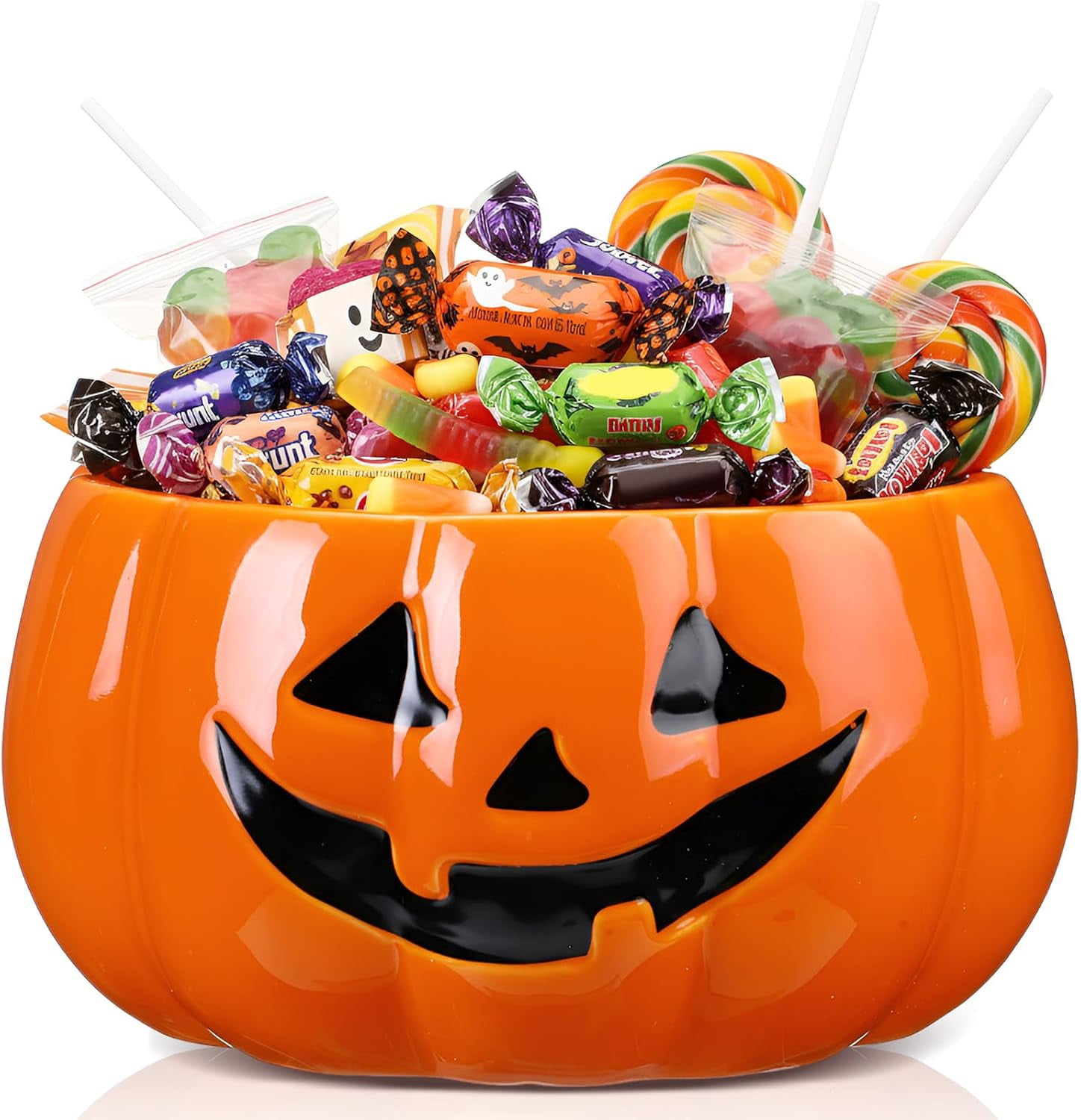 Mr. Halloween 18in Ghost Lit Blow Mold Candy Bowl - Walmart.com