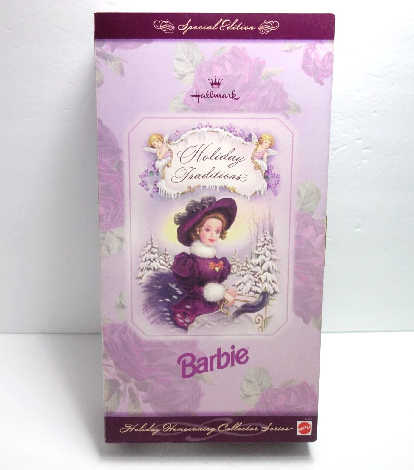 1996 Holiday Traditions Barbie Doll Holiday Homecoming Collector Series Hallmark