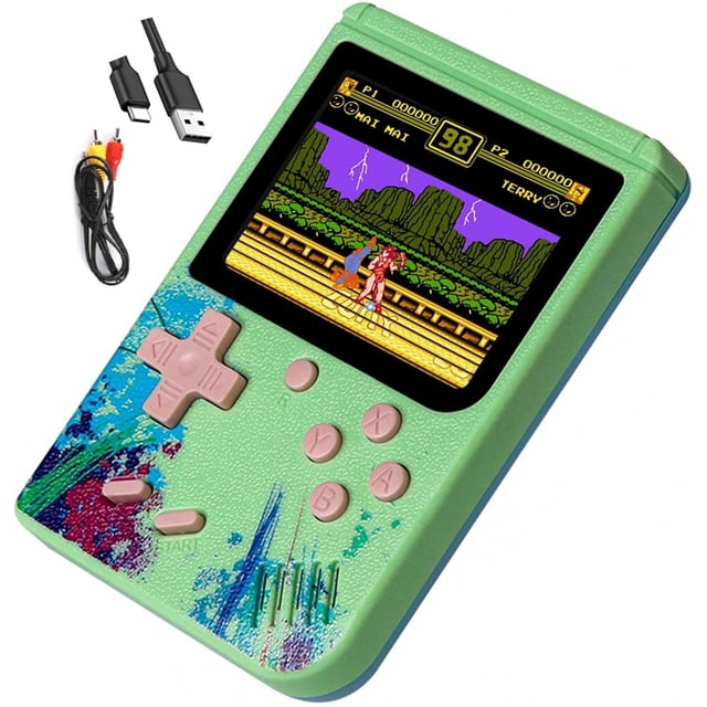 Consola De Juegos Portátil 500 Juegos Clásicos Gratuitos Soporte Para Conectar Tv Consolas De Videojuegos Portátiles Regalos Para Adultos Y Niños sonducket EL018232-01