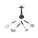 thumbnail image 2 of Juego de utensilios de cocina para , accesorios 1:12, suministros de decoración para en miniatura, juego de muebles Negro Sunnimix Accesorios de casa de muñecas, 2 of 7