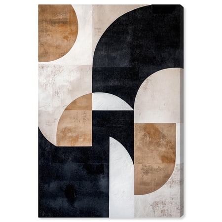 Arching Forms II Canvas Midcentury Abstract by Art Remedy Gallery Wrapped 16 x 24