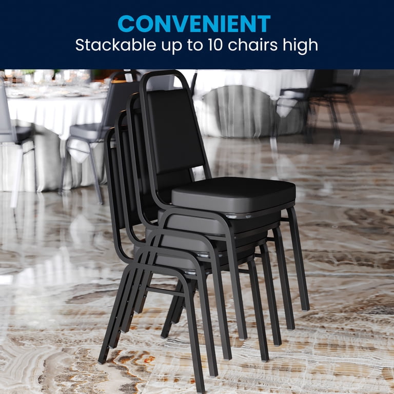 Flash Furniture Hercules Series Adult Size Trapezoidal Stacking