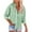 Green, variant on Aloohaidyvio Tops and Blouses ,Womens Shirts V Neck Loose Blouse Longt Sleeve Casual Work Tunic Tops with Pocket