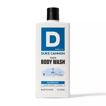 Duke Cannon THICK® Body Wash for Men, Superior, 18 fl oz
