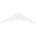 thumbnail image 2 of Ekena Millwork 36"W x 10 1/2"H x 1"P (7/12) Pitch Bordeaux Architectural Grade PVC Gable Pediment, 2 of 5