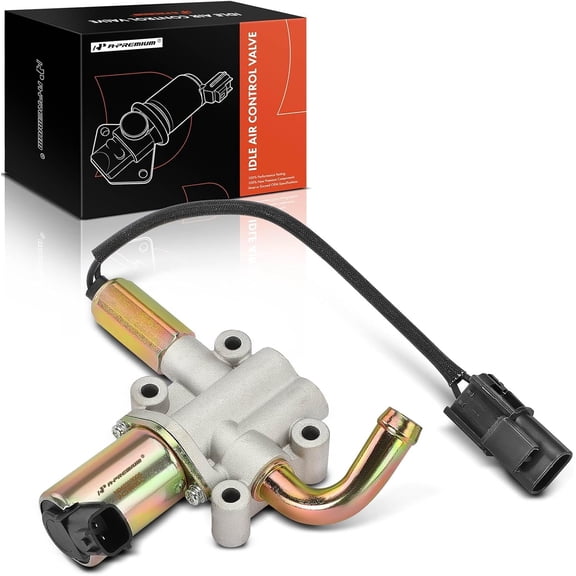 A-Premium Fuel Injection Idle Air Control Valve Compatible with Nissan Frontier 1999-2004, Pathfinder 2000, Xterra 2000-2004 & Infiniti QX4 1999-2000, Mercury Villager 1999-2000, 3.3L