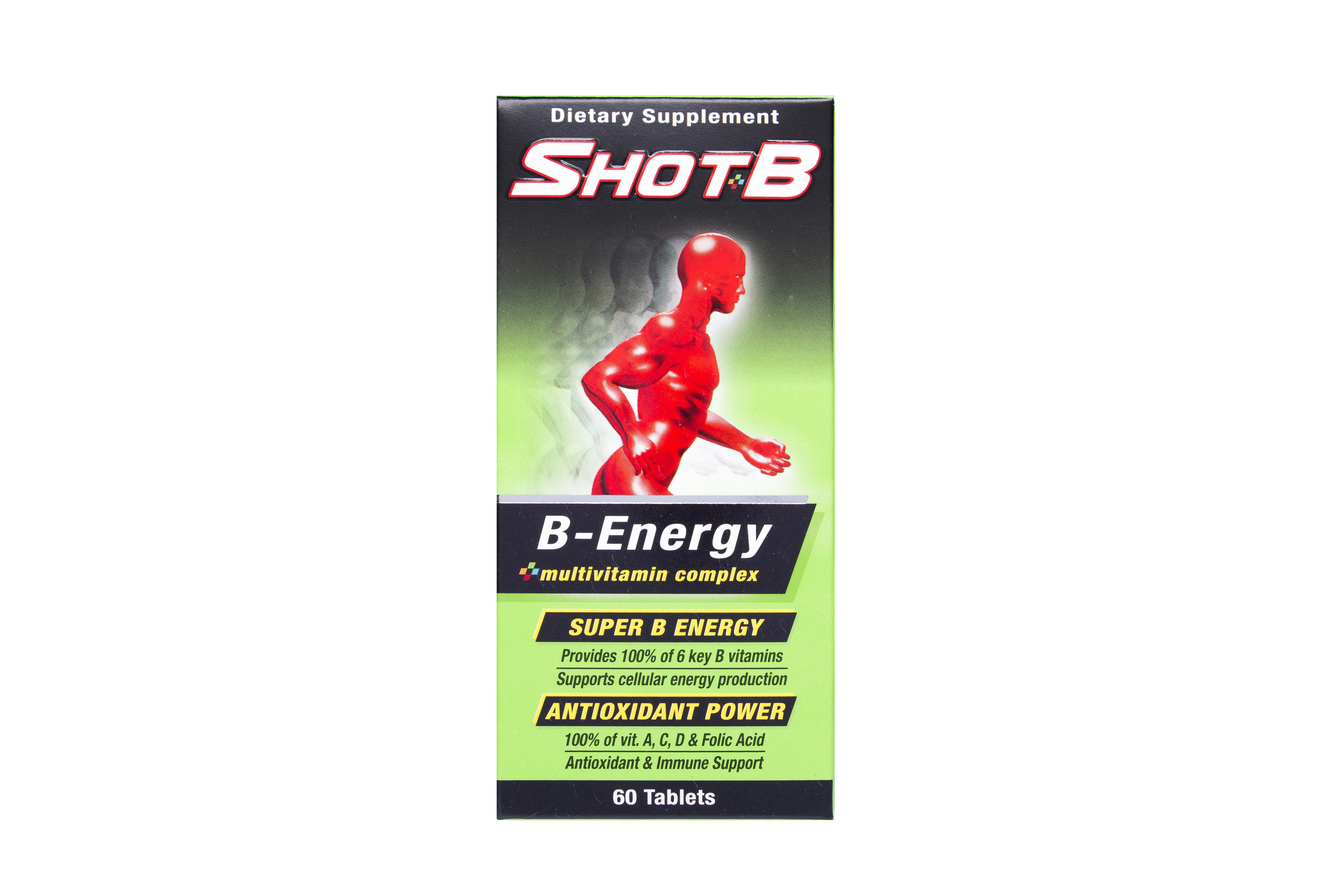 Bioelectro Shot B Multivitamin, 60 Count
