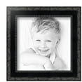 thumbnail image 2 of ArtToFrames 8" x 8" Black Engraved Edges Picture Frame, 8x8 inch Black Wood Poster Frame (WOM-4055), 2 of 8