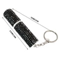 thumbnail image 3 of Mini Spray Bottle with Keychain Mini Empty Refillable Perfume Plastic Spray Bottle(black), 3 of 5