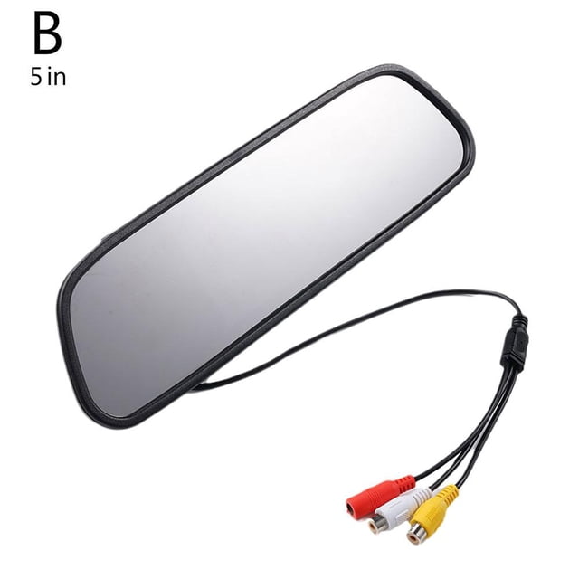 Mirror LCD Monitor Car Rear View Tool Night Vision Cam Camera HD Backup E8B6
