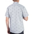 thumbnail image 4 of Visive Mens Big And Tall Short Sleeve Button Shirt, Printed Zebra Shirts, 4 of 8