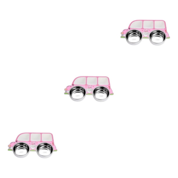Juego de vajilla para niños Billuyoard de Acero inoxidable cuchara tenedor diseño de compartimiento