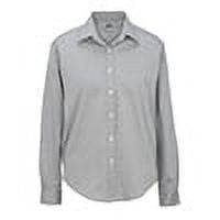 Ladies' Pinpoint Oxford Long-Sleeve Shirt with Button-Down Collar, Edwards  Garment