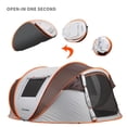 thumbnail image 4 of Echosmile White And Brown Pop Up Tent For 5-8 People, 4 of 12