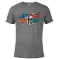 thumbnail image 1 of Star Wars Logo Cute Galactic Battles - Short Sleeve Blended T-Shirt for Adults - Customized-Graphite Snow Heather, 1 of 5