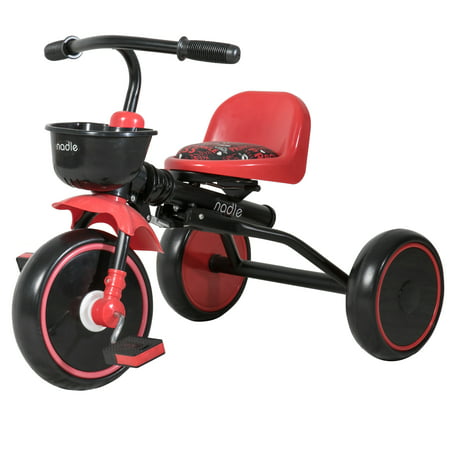 Tricycle for Toddlers Kids Baby 3 Wheel Trike Foldable for 2 3 4 5 Year Old Boy Girl