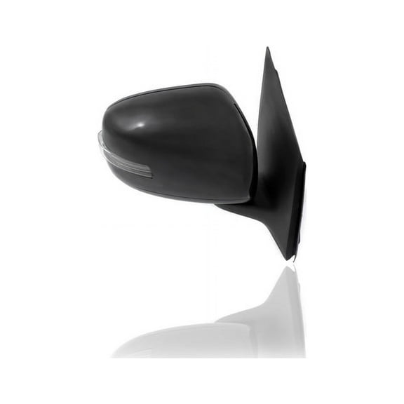 Door Mirror - Compatible/Replacement for '15-20 Mitsubishi Mirage, 17-20 G4 - Powered, With Signal Lamp & Cover, Without Heat - Right Hand - Passenger - 7632B806
