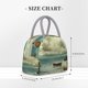 thumbnail image 2 of Balery Serene Coastal Blue Sky Bolsa de Almuerzo para Mujeres, Caja de Almuerzo, Bolsa de Almuerzo Pequeña Impermeable, Tote de Almuerzo Reutilizable con Gran Capacidad, 2 of 6