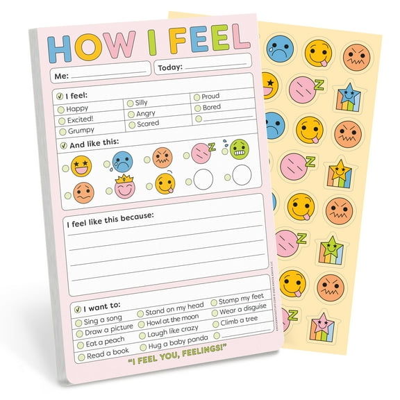 How I Feel Today : Playtime Pad With Sticker Sheet