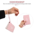 thumbnail image 3 of VERDANVERSE Cuaderno Pequeño Portátil Con Para Bolígrafo Color Rosa Con Cubierta Y Bolsillos Para Oficina, 3 of 7