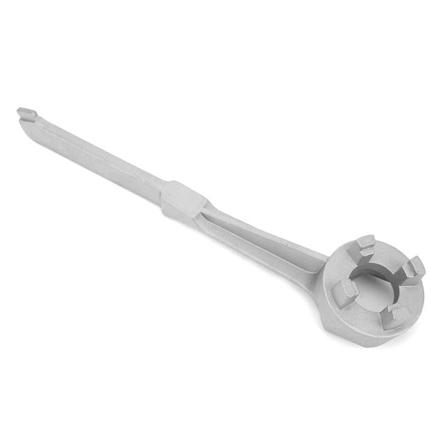Llave para tapón de tambor de aceite de aluminio para abrir la tapa de enchufe estándar de 10 15 20 30 55 galones