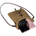 thumbnail image 3 of Kukuzhu Womens Small Straw Crossbody Bag Handwoven Beach Shoulder Bag Handbag Purse with Tassel for Summer, 3 of 6