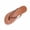 Brown, variant on HomeDM Women's Flat Thong Sandals Slip-On Open Toe Flip-Flops Summer Travel Beach Sandals, Black Size 5.5