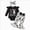 PP96-Black, variant on 3-6 Months Newborn Boys Girls Pajamas Sets Sleepwear Clothes Winter Long Sleeve Jammies Outfits School Outfits