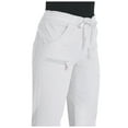 thumbnail image 3 of Koi Womens Peace Scrub Pant, White, 3XL-Petite, 3 of 7