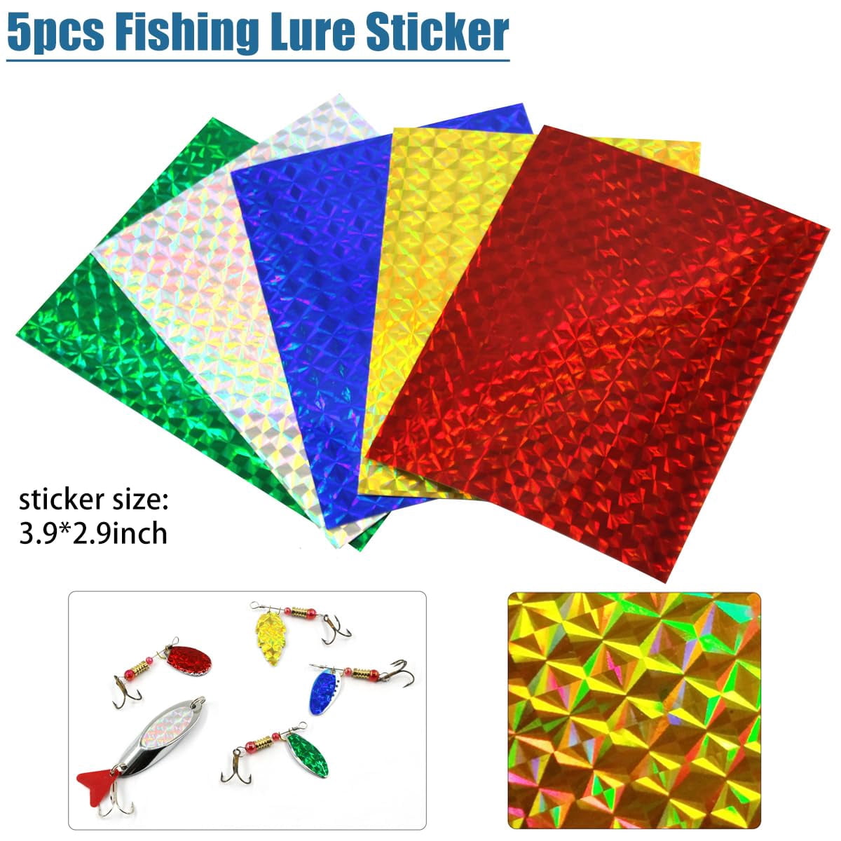 Unpainted Fishing Lures Making Kit Diy Blank Crankbaits Minnow Jerkbait Hard Bait Set With Treble Hooks  Split Rings Lure Eyes Stickers Supplies Make Your Own
